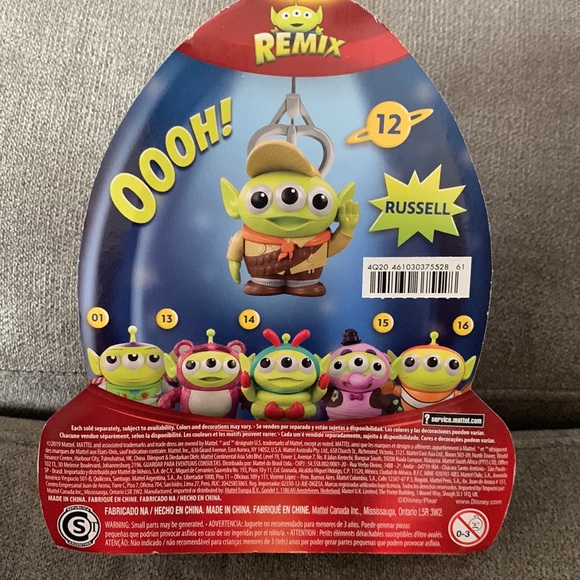 Disney Pixar Alien Remix figure - Russell from Up 12 - new - Picture 3 of 5